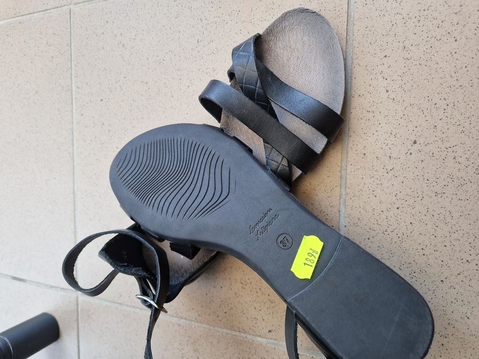 Buty sandały skórzane 37