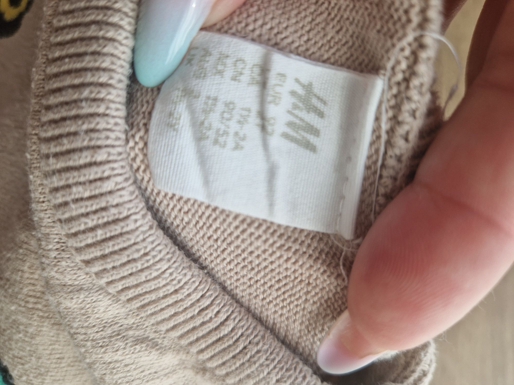 Sweterek niemowlecy h&m