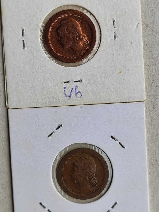 Lote de 11 moedas da República Portuguesa - escudos