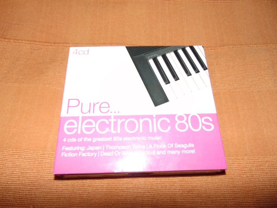 Pure...Electronic 80's 4 CD's NOVO