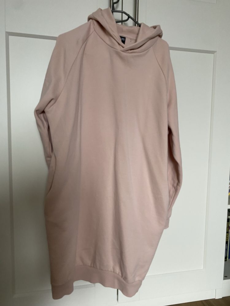 Dluga sukienka bluza z kapturem 4F