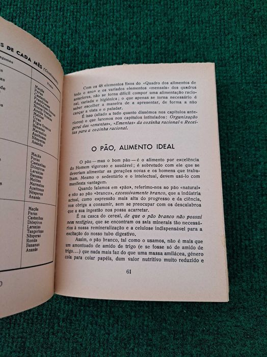 Alimentação e Cozinha Racional - Dr. R. Oliveira Feijão