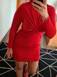 Piękna mega sexy seksowna czerwona red sukienka nowa