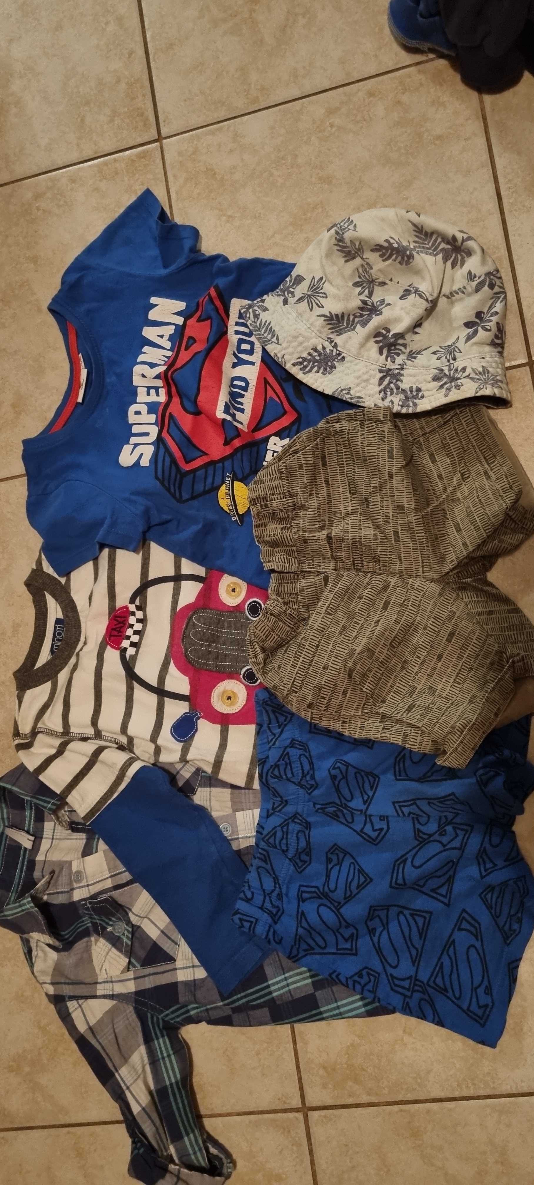 Paka / paczka  /  zestaw ubranek dla chłopca 86-92-98 ( min. 38 szt)