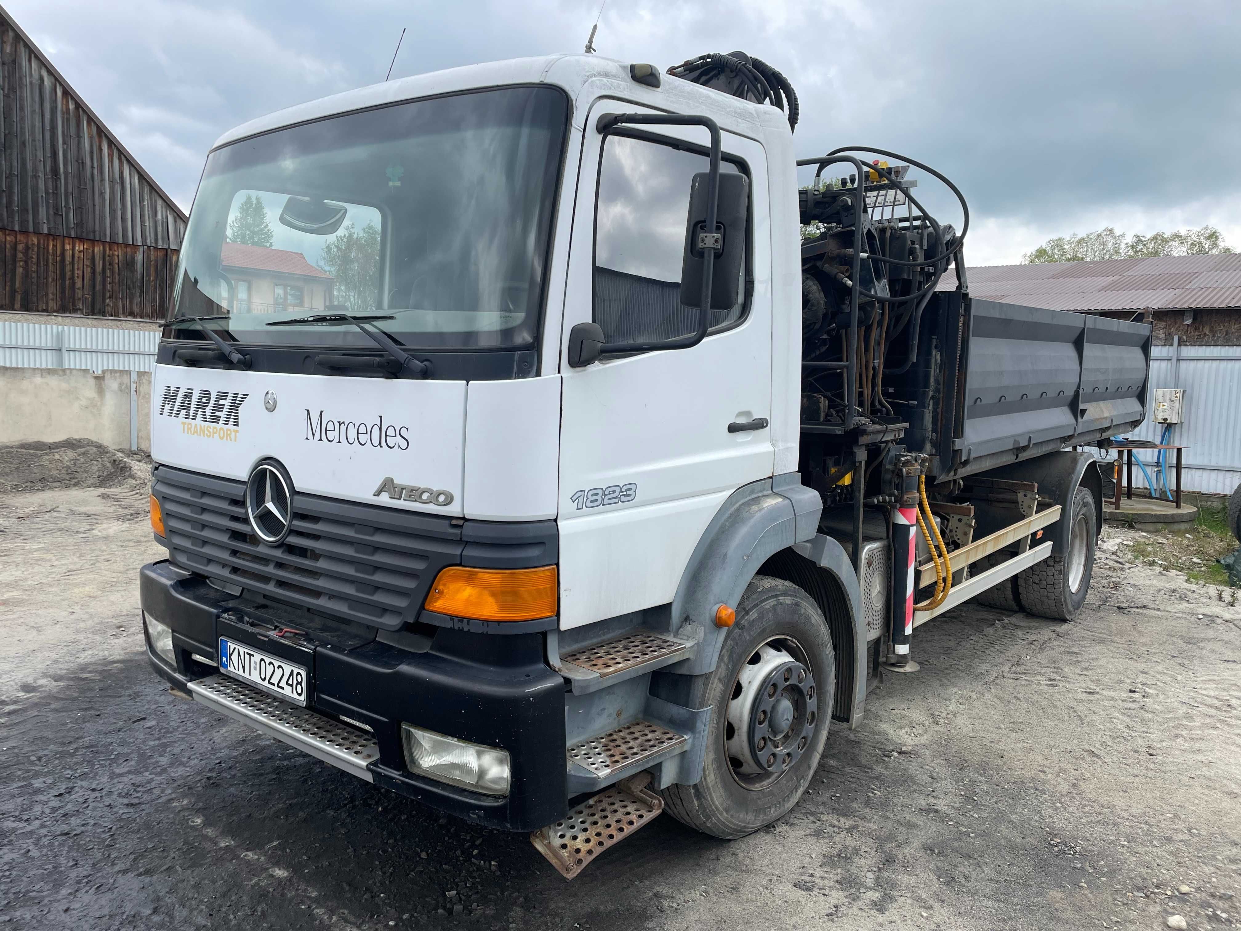 Mercedes ATEGO 1823 HDS Wywrotka 3-STRONY