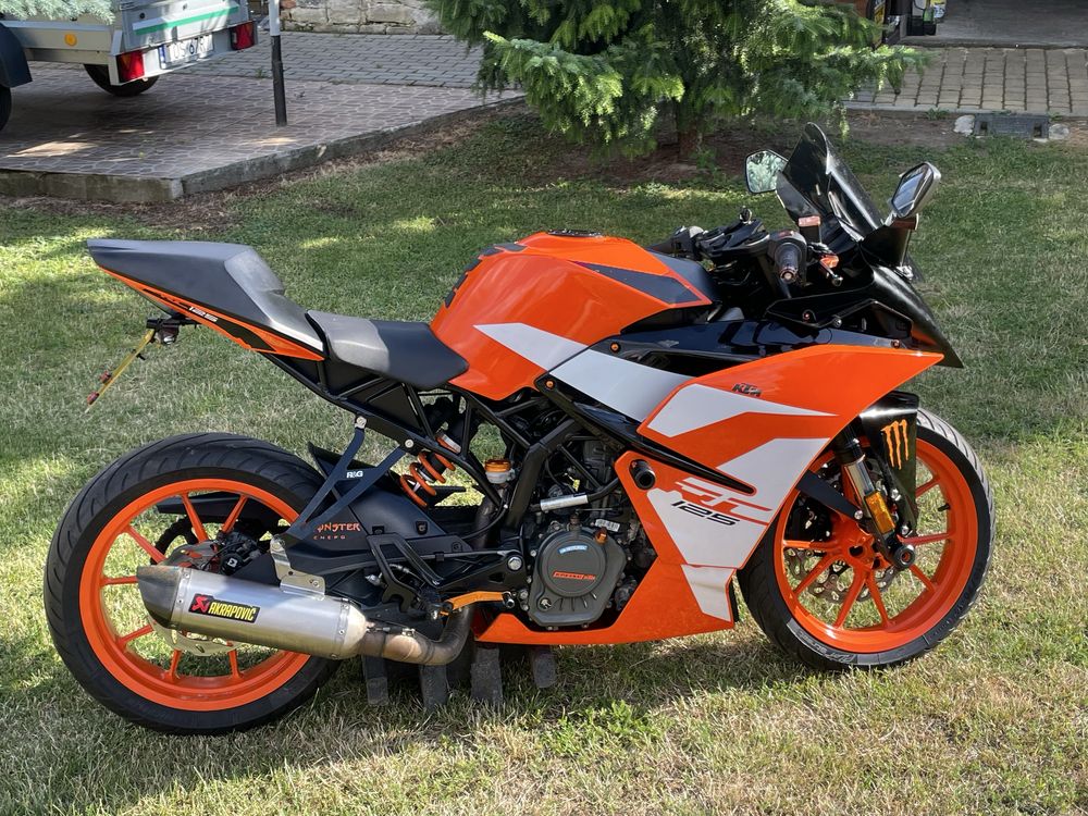 KTM RC125 RC 125 fajna zabawka 2018 rok w super cenie