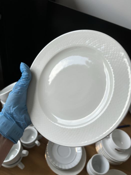 Talerz gryfowany rzeźbiony villeroy & boch luxembourg