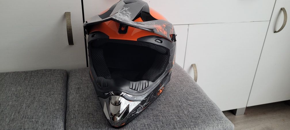 Kask Fullface roz.M na hulajnogę, motocross i inne