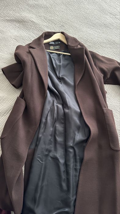 Вовняне пальто Zara Premium