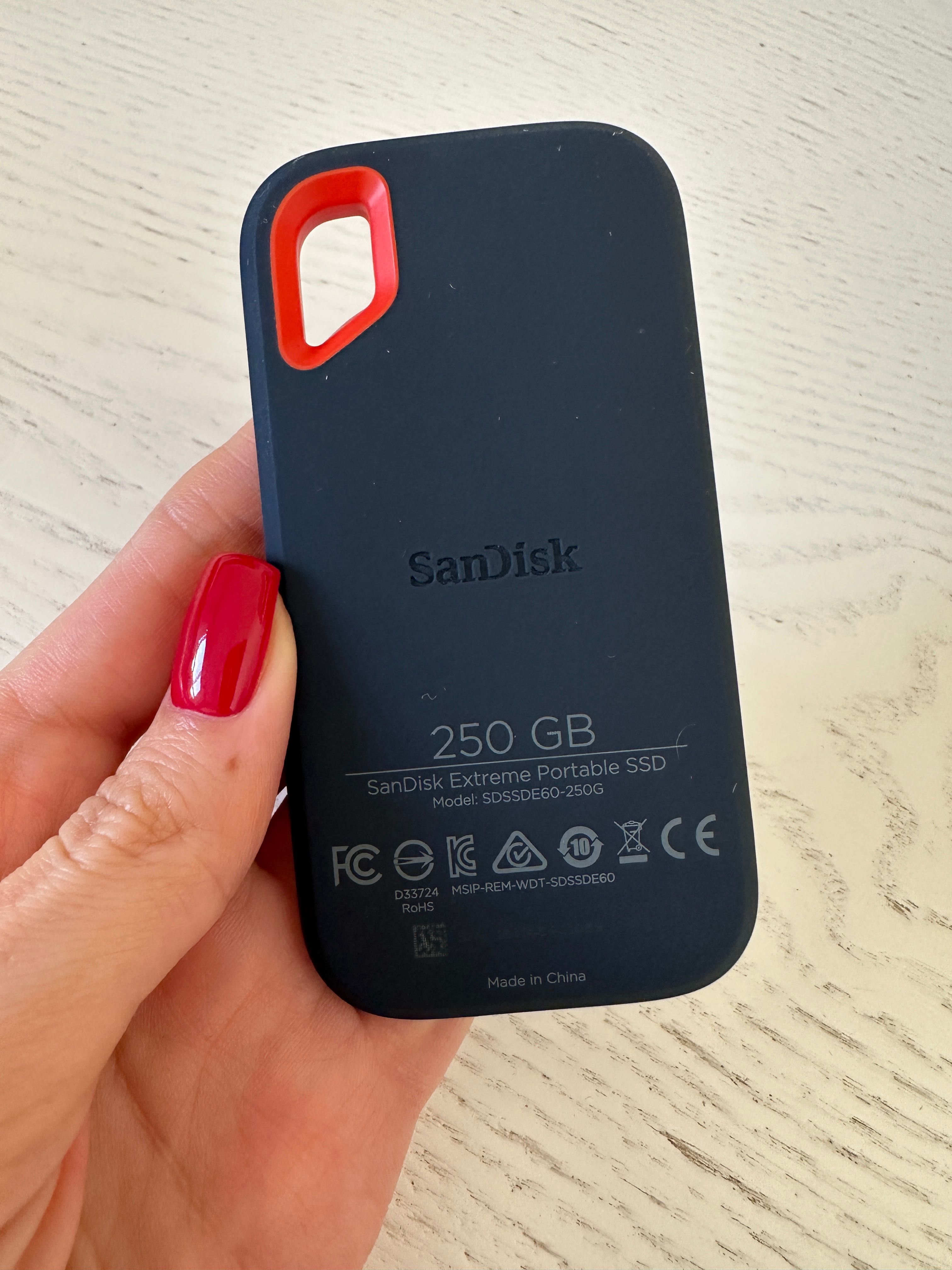 SSD SanDisk Extreme Portable 250GB