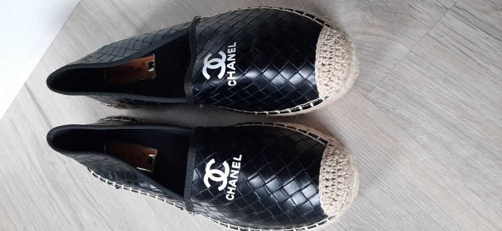 NOWE buty espadryle czarne