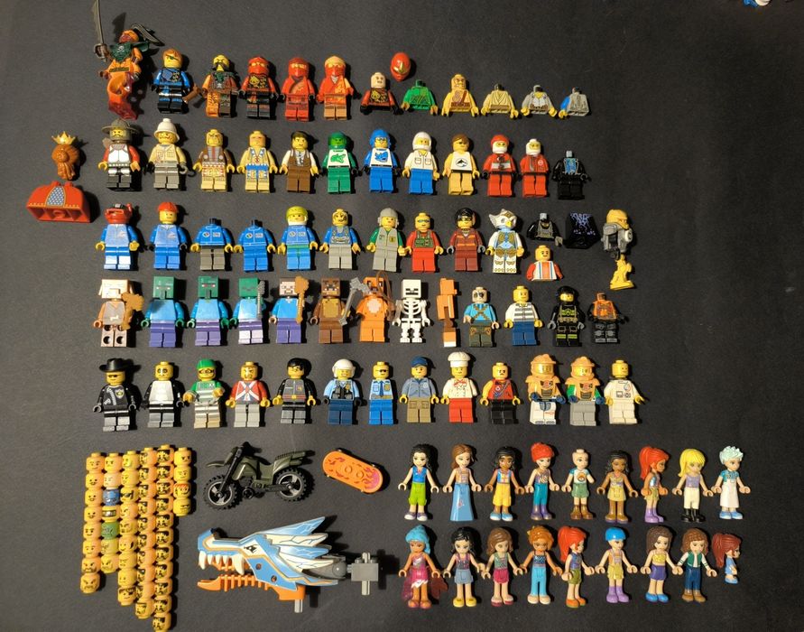 Лего Lego минифигурки и запчасти