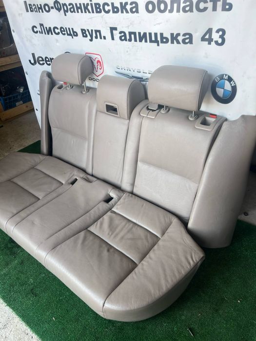 Салон (комплект сидінь) BMW 5-series e60 e61 шкіра електро підігрів