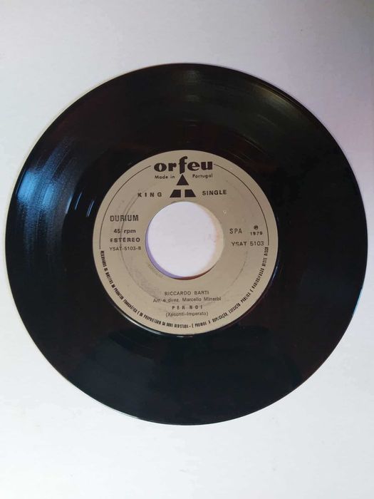 Single Vinil Riccardo Barti - Vivró