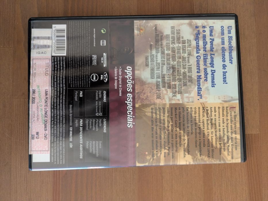 DVD "A Bridge Too Far" (1977, Like New)64584552433410121