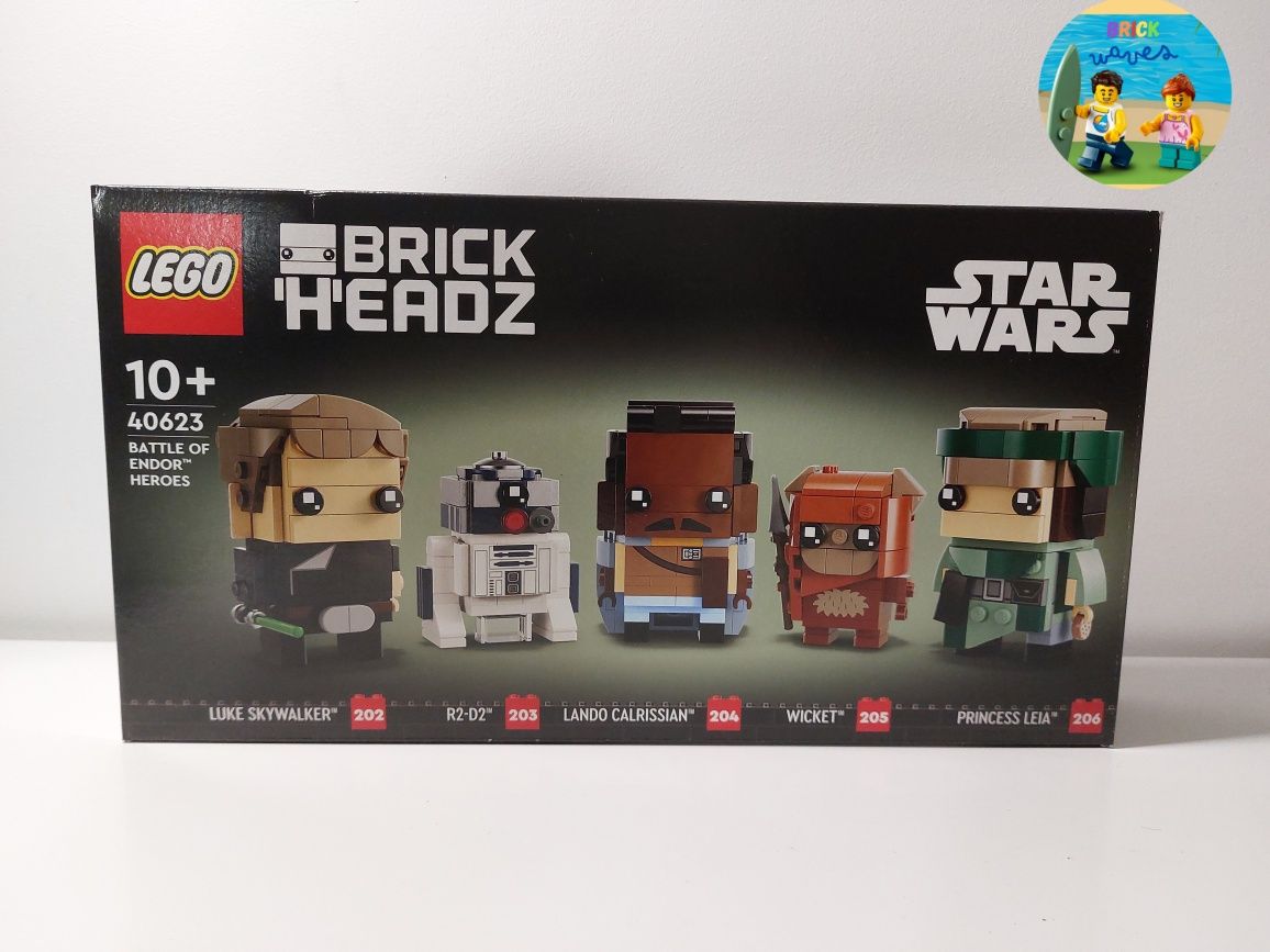 ENVIO GRATIS-LEGO 40623 Battle of Endor Heroes (Brickheadz/Star Wars)