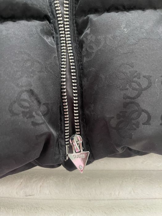 Куртка, пуховик дитяча Guess оригінал чорна