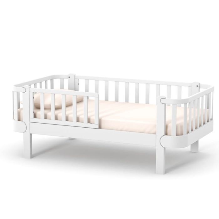 Кровать подростковая Верес Монако Белая 160х80