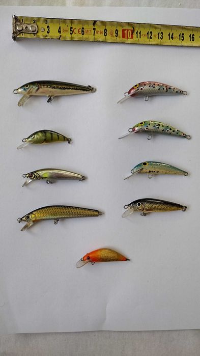 Woblery wobler pstrągowe/okoniowe