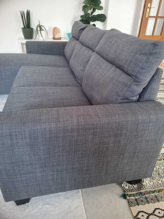 Sofá Bollstanas com chaise long