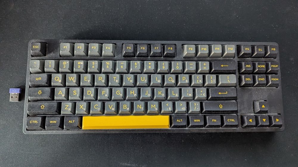 Клавіатура механічна Akko 5087B Plus Black/Gold | Ідеальний стан