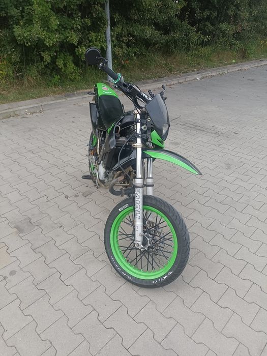 Motorower enduro zarejestrowany