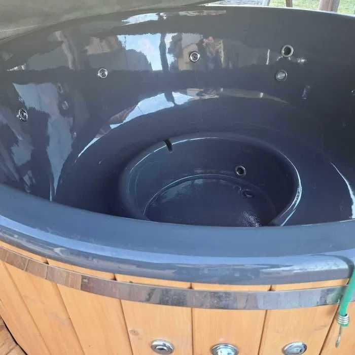 Виробники чанів джакузі. Купіль на дрова Мобільна лазня Баня Сауна