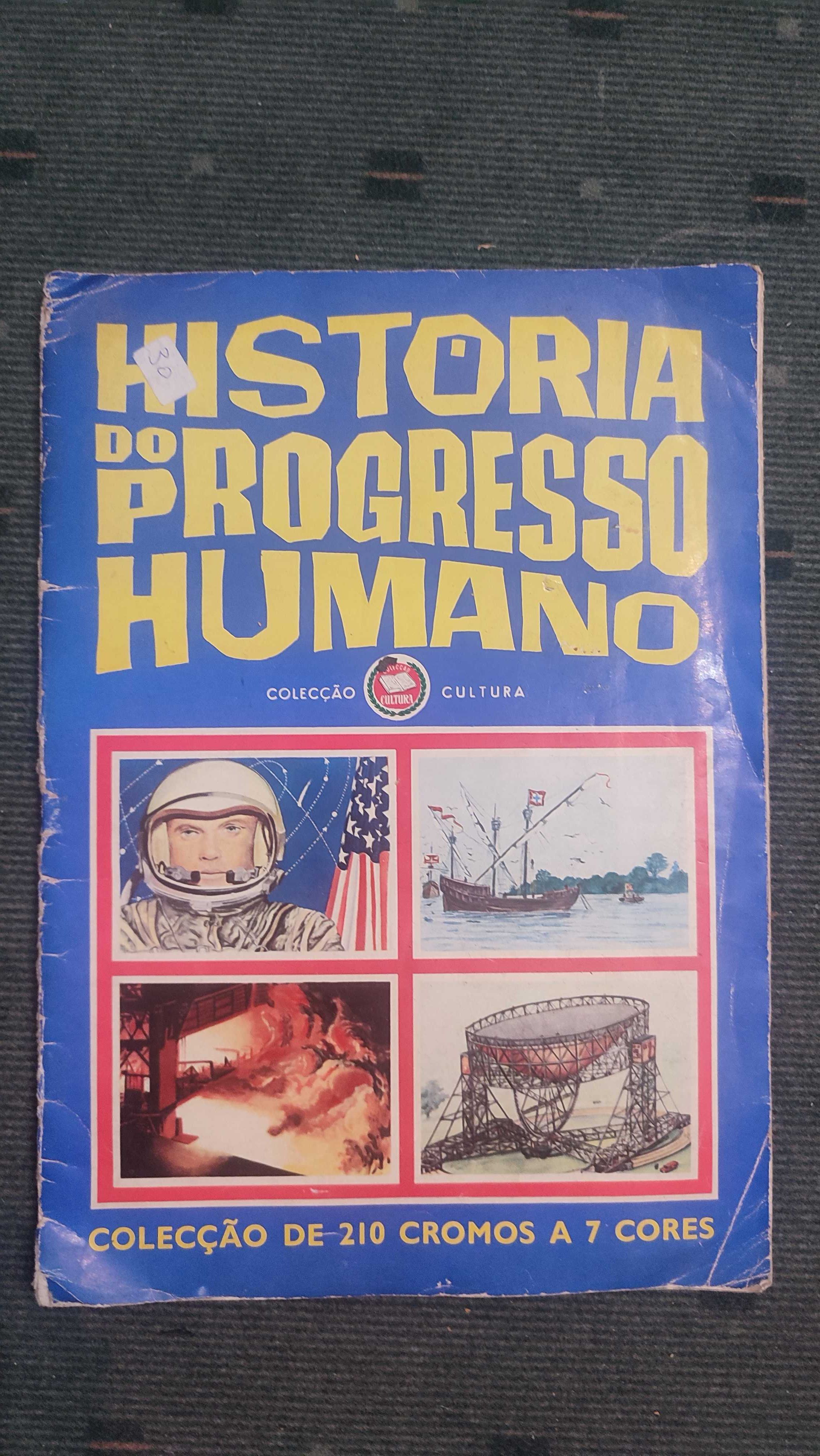Caderneta de Cromos História do Progresso Humano - Completa