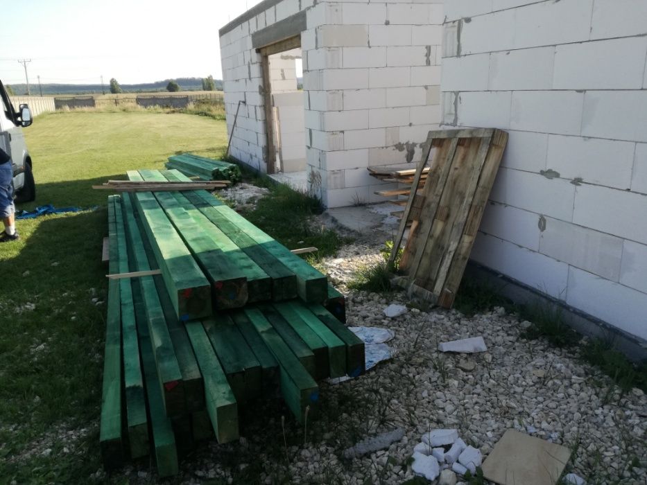 Tartak, więźba dachowa, kantówki, belki