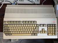 Amiga 500 (1mb),po recappie,zasilacz,mysz,opakowanie,dyski