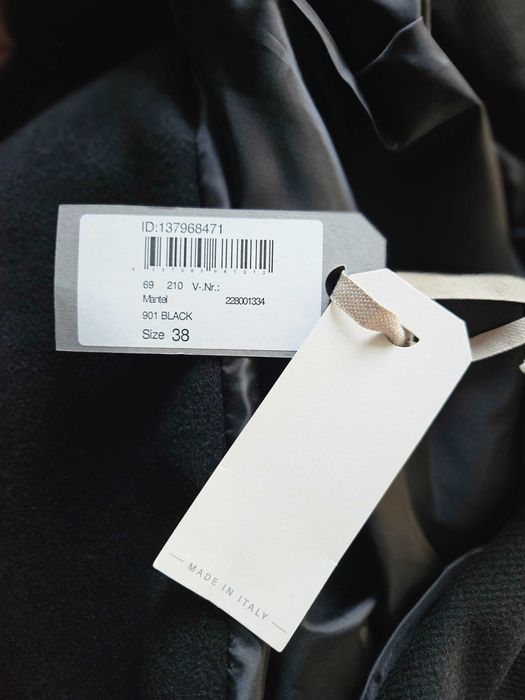 Płaszcz czarny piękny, nowy (THE MERCER) N.Y.