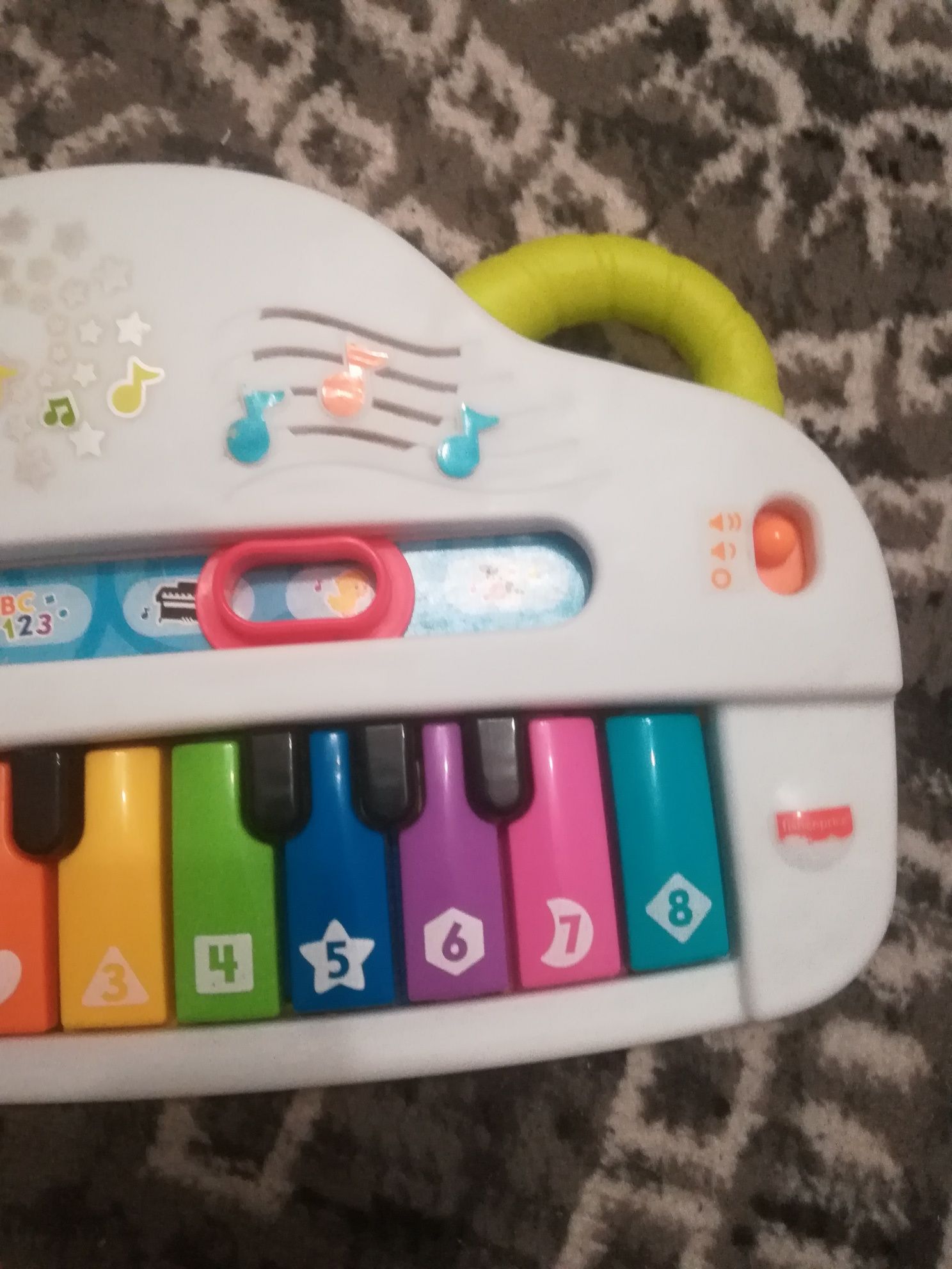 Pianinko edukacyjne. Fisher price. Okazja.