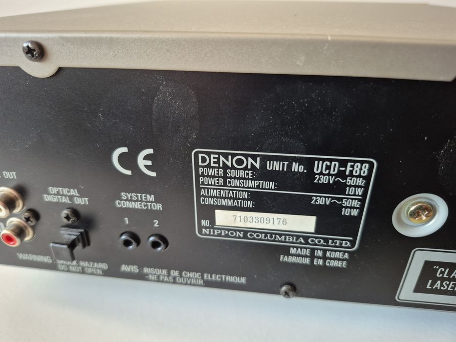 Denon UCD-F88 odtwarzacz CD denon