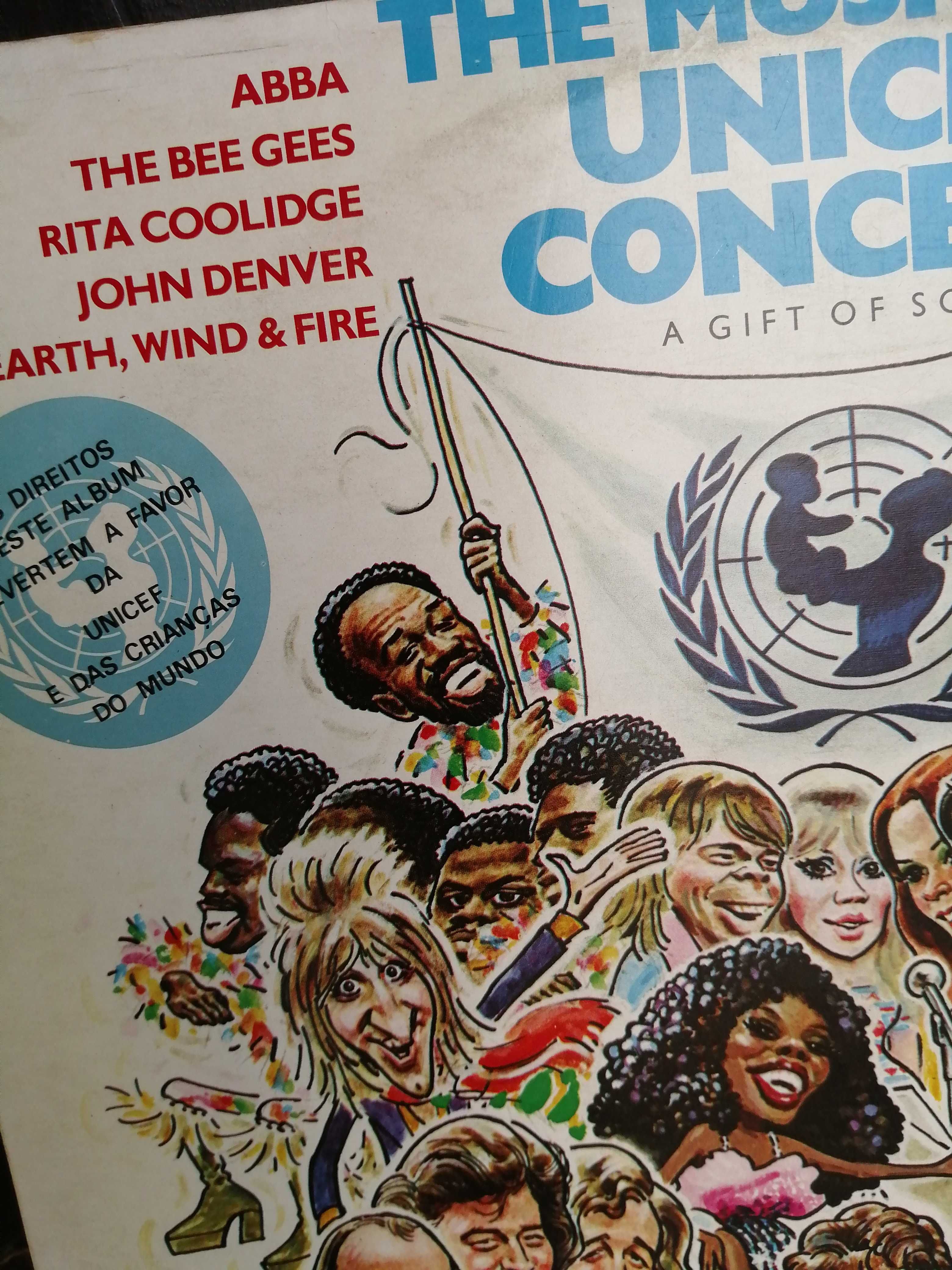 vinil - lp - the music for unicef concert