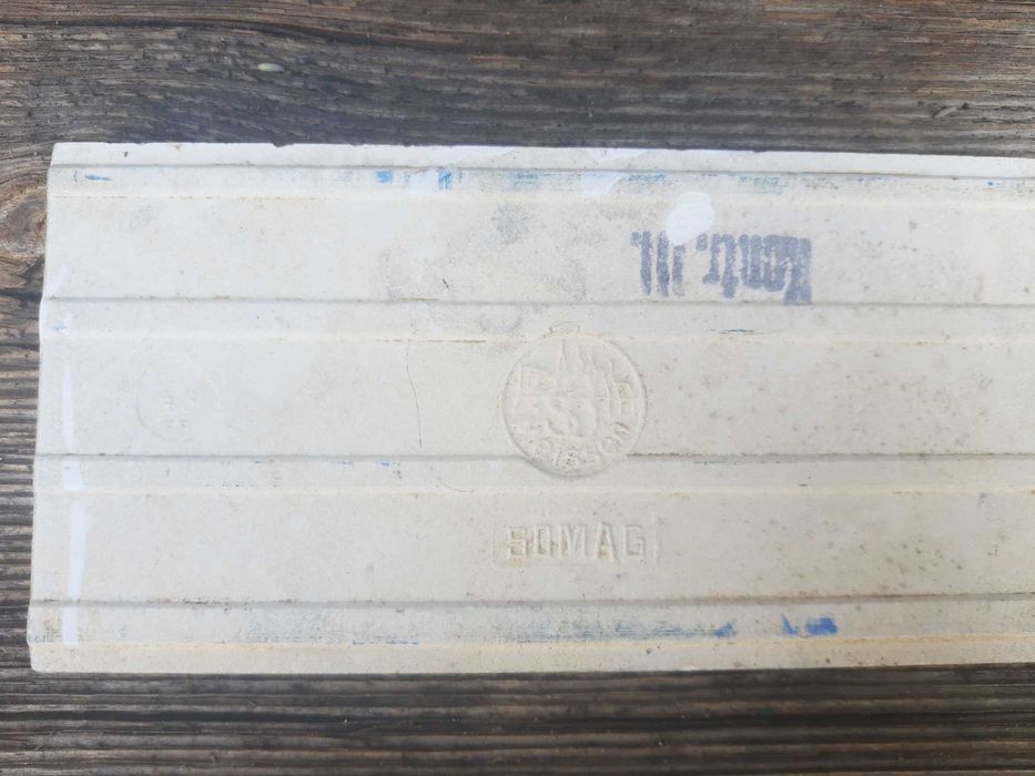 Płytka ceramiczna, przedwojenna, Meissen, Miśnia, antyk