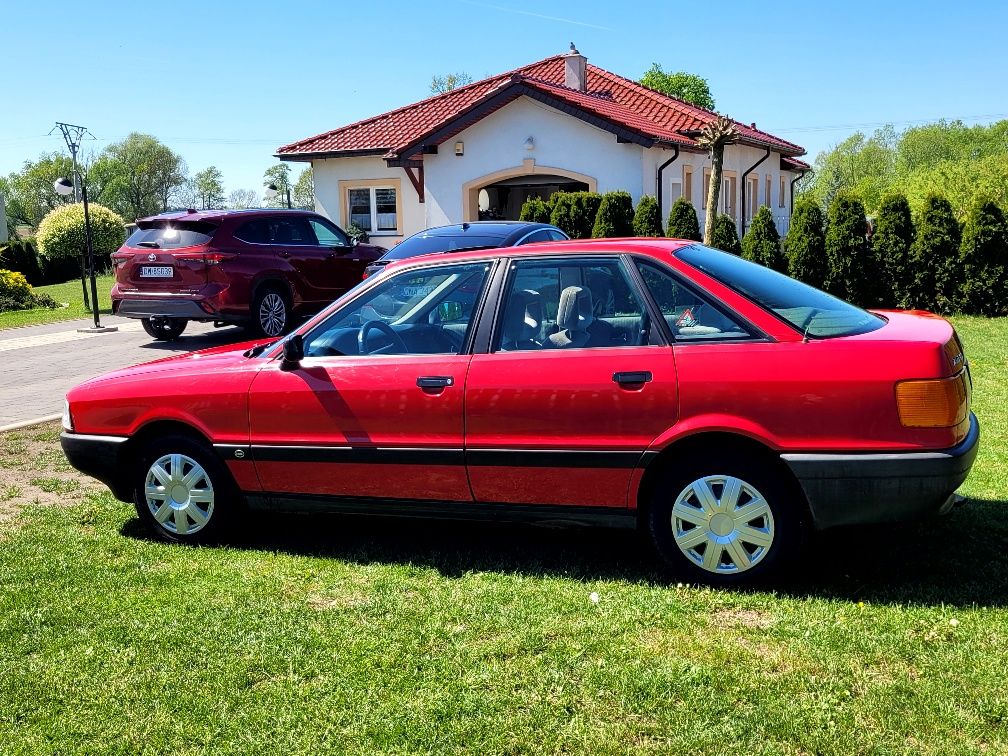 Audi 80 1.6 Turbo Diesel*"*Stan Kolekcjonerski*"*Oryginał*"*Szyberdach