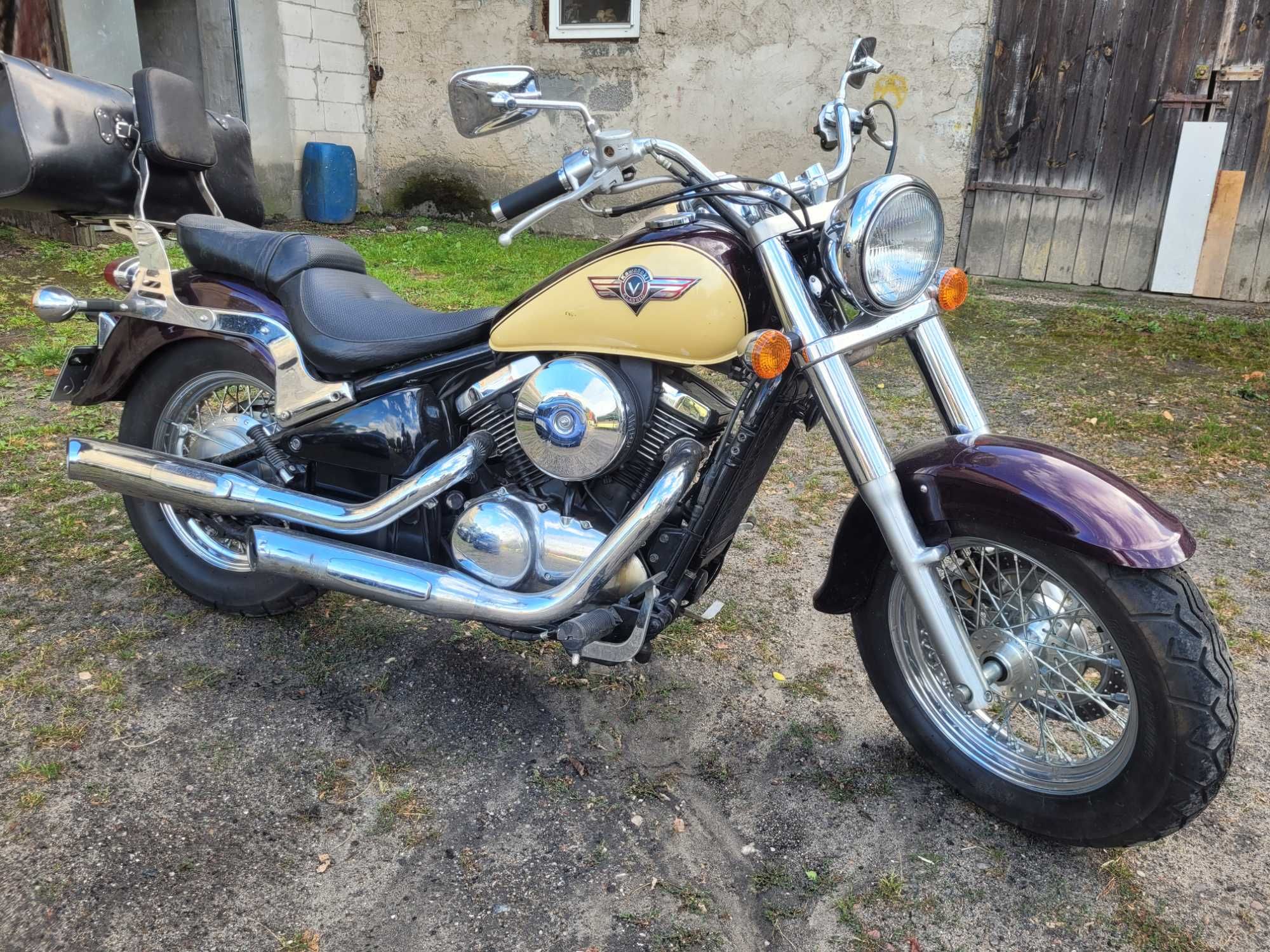 Kawasaki VN800 Classic jeden właściciel. NISKI PRZEBIEG CHOPPER