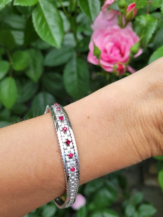 Комплект серебро ажурный