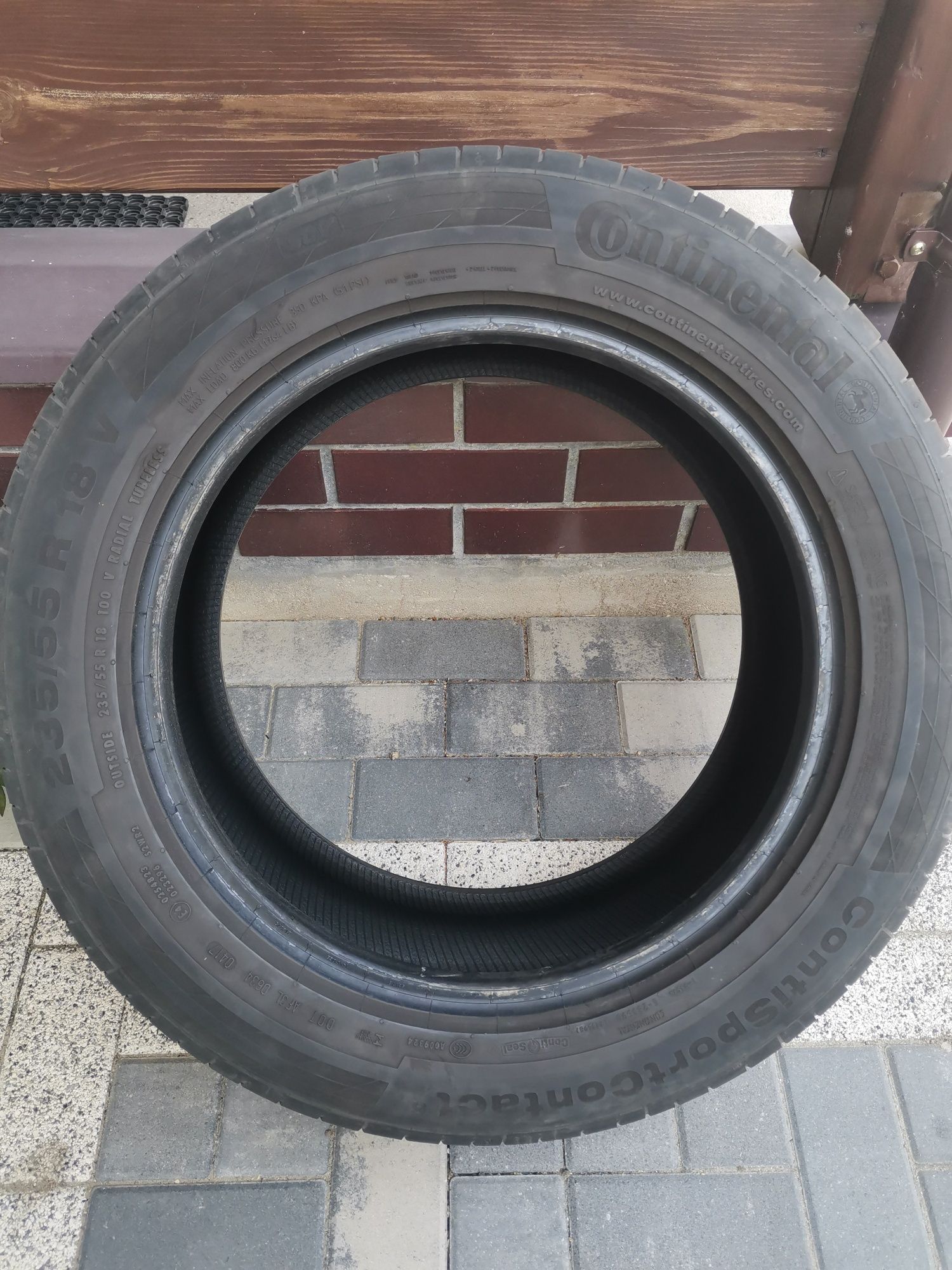 2 Opony letnie Continental ContiSportContact 5 235/55 R18 100 V