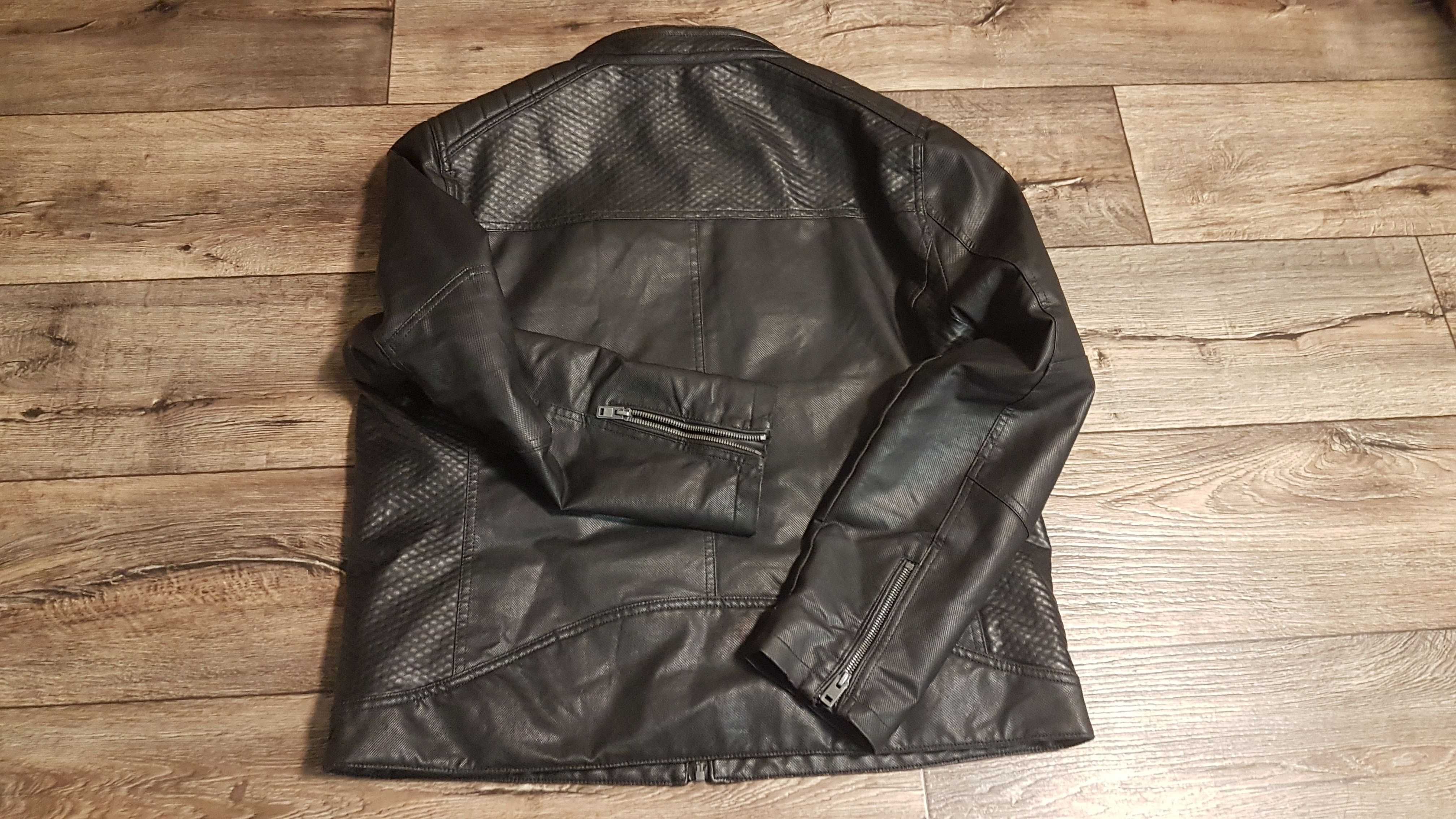 Кожанка пилот, полиэстор. р. 2XL.