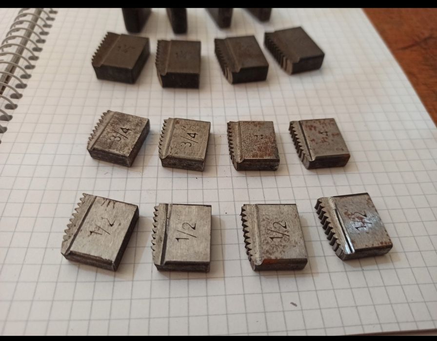 Клуппы резьбонарезные