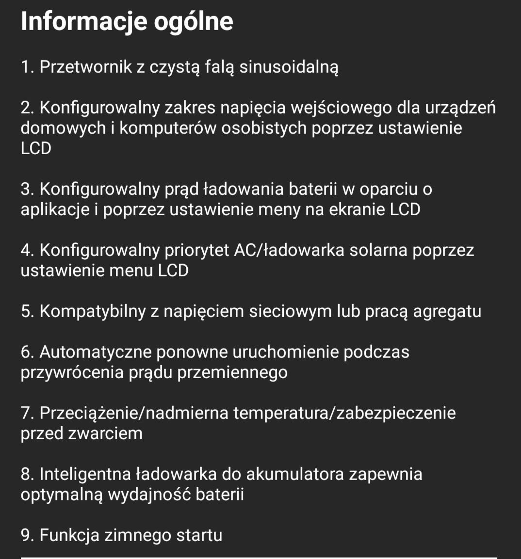 Inwerter hybrydowy 6,2 ; 1fazowy