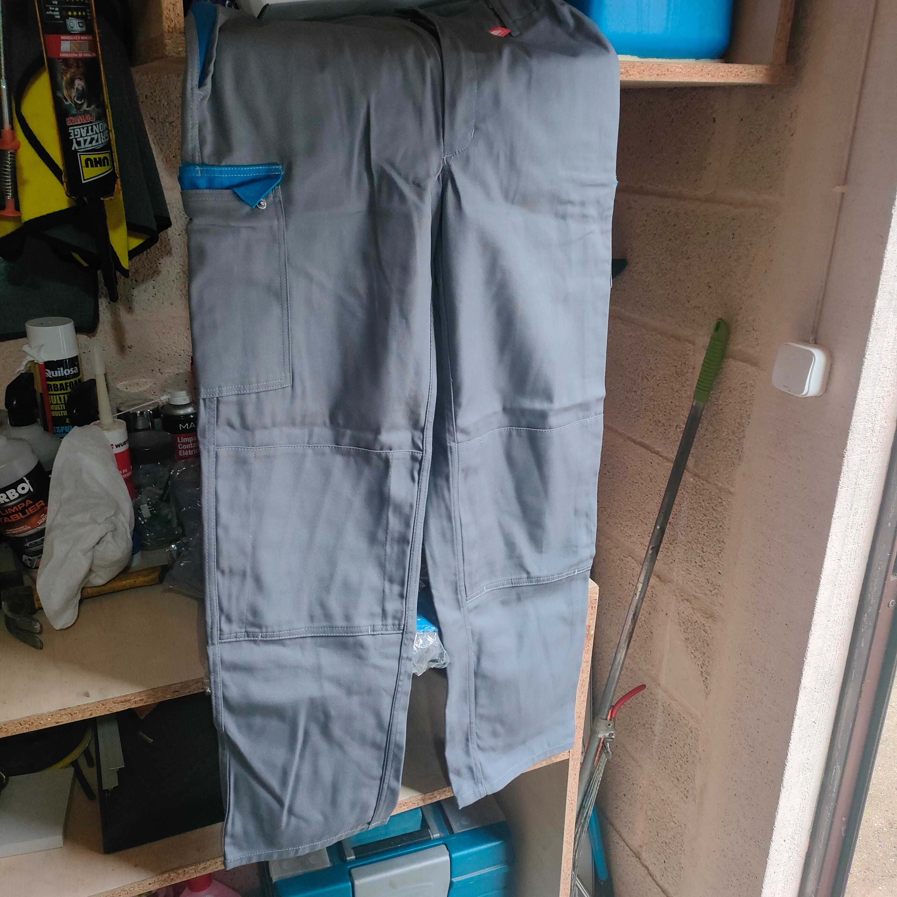 Calças para trabalho