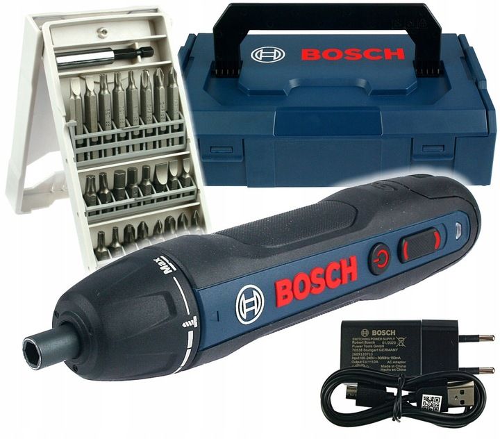 Wkrętak Akumulatorowy Go 2 Kit Bosch + L-boxx Mini