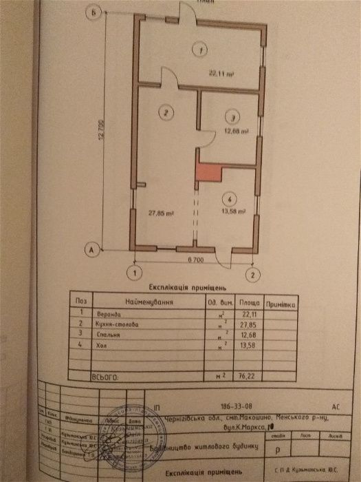 Продам закусочную в Черниговской области в пгт.Макошино