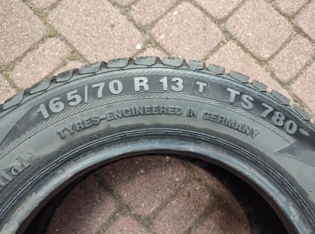 Opona 165/70/13 Continental
