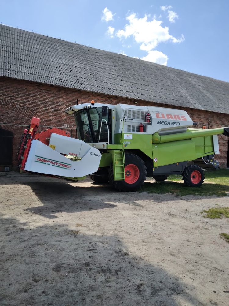 Kombajn Claas Mega 350