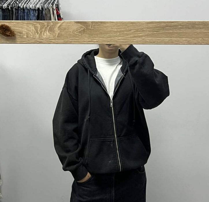 Оверсайзова зіпка худі fade opium rap zip hoodie зип худи зипка