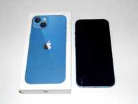Smartfon Iphone 13 128Gb Kolor niebieski. Stan bardzo dobry