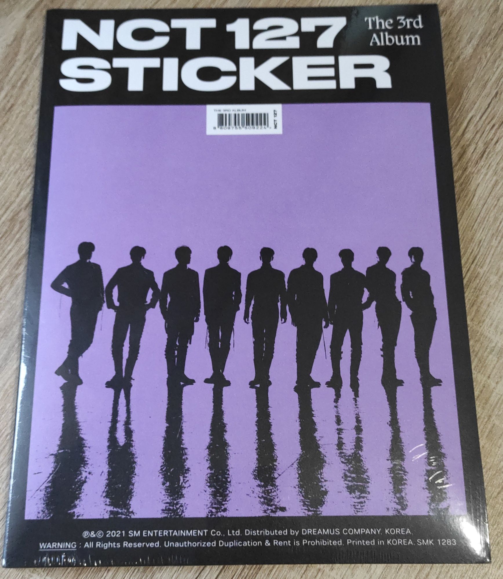 NCT 127 - Sticker CD (formato revista)